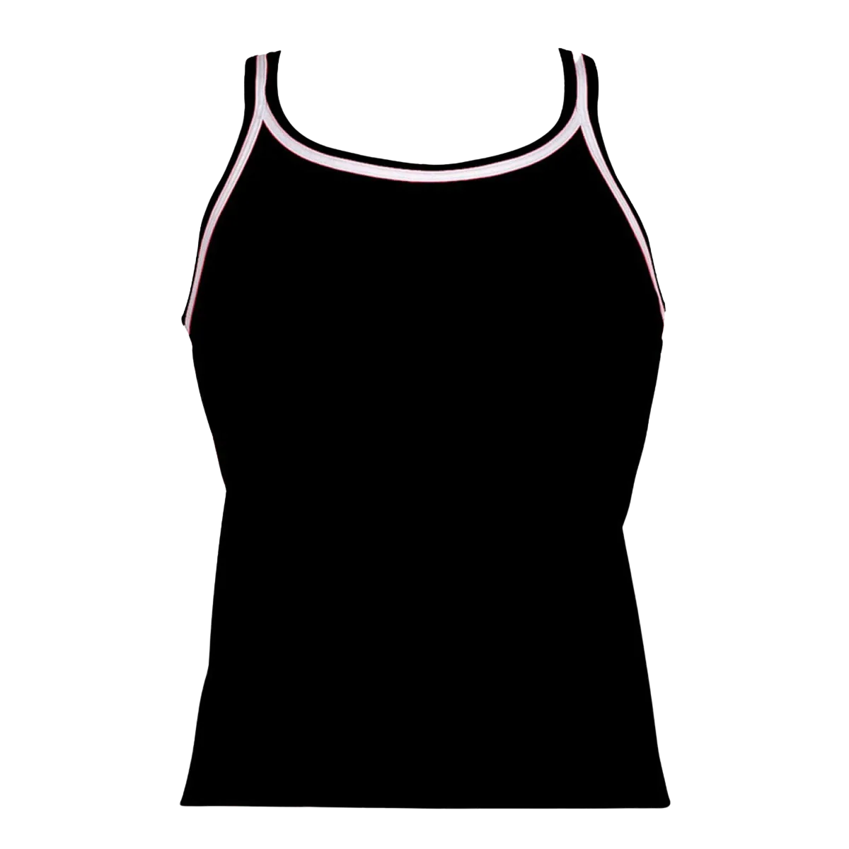 Dolfin Solid Tankini Top - Image 4