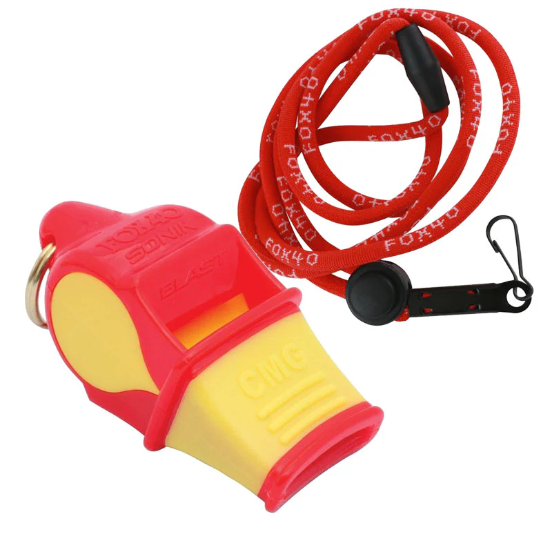 Fox 40 Sonik Blast CMG Whistle with Breakaway Lanyard - Image 3