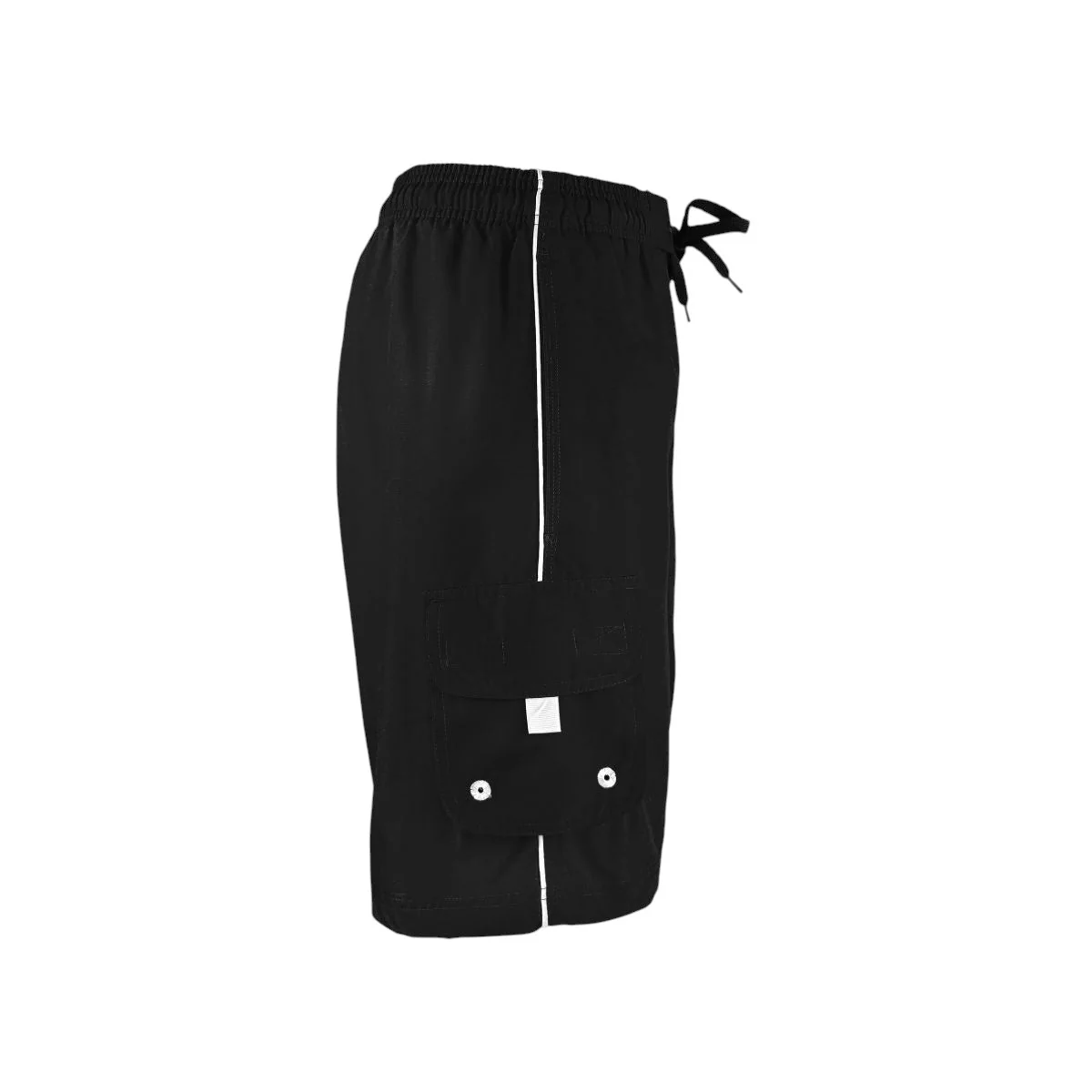 Kiefer Men's Solid Board Short with Liner - Image 13