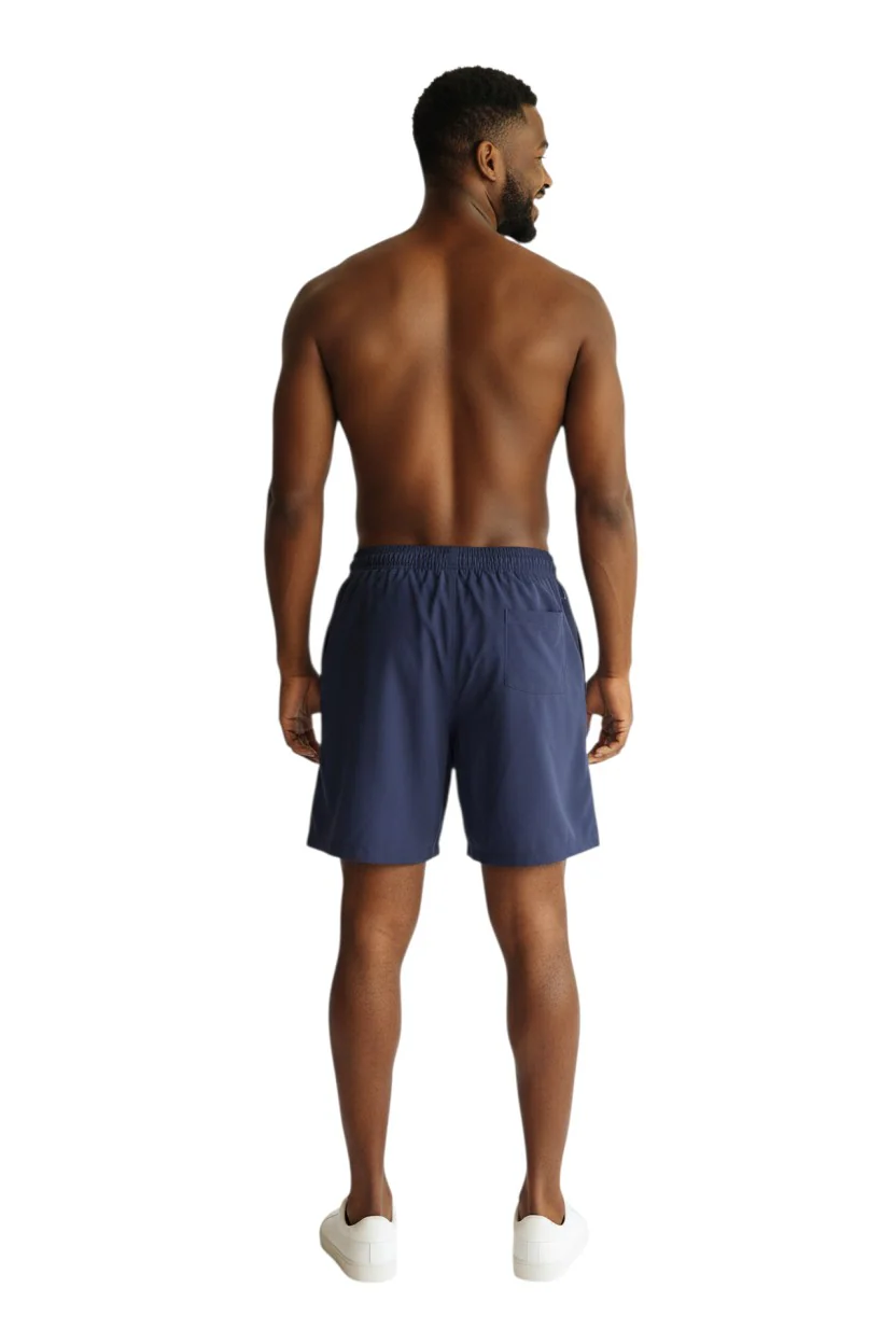 Kiefer Men's Solid Board Short with Liner - Image 16