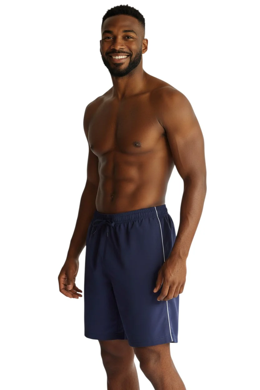 Kiefer Men's Solid Board Short with Liner - Image 18
