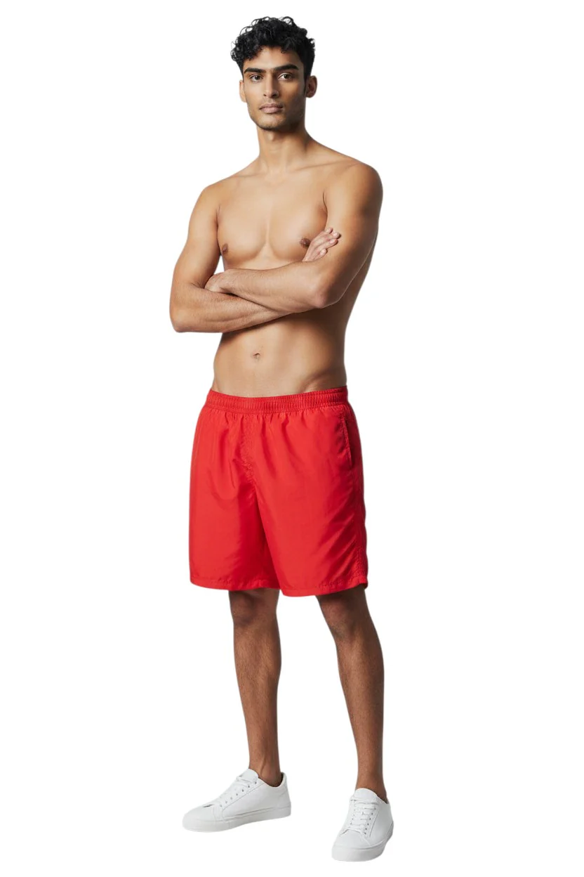 Kiefer Men's Solid Board Short with Liner - Image 2