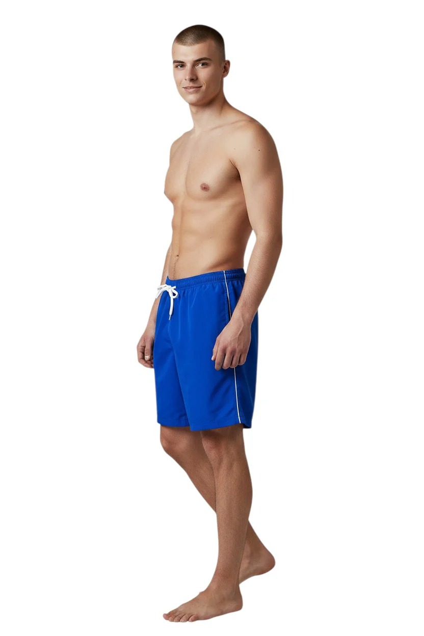 Kiefer Men's Solid Board Short with Liner - Image 24