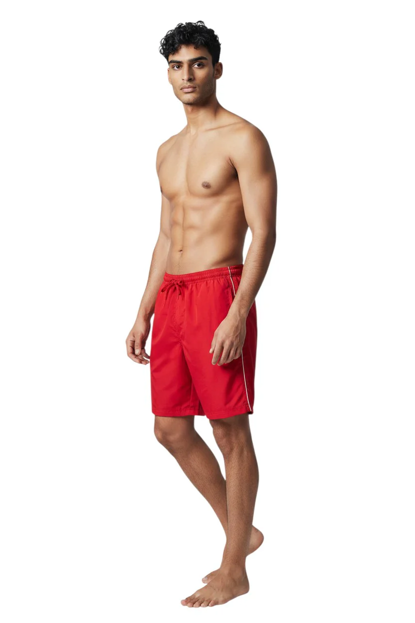 Kiefer Men's Solid Board Short with Liner - Image 3