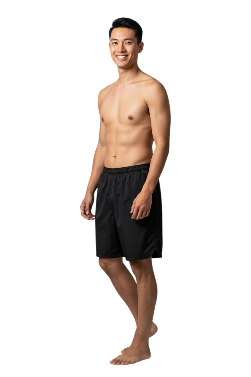 Kiefer Men's Solid Board Short with Liner - Image 9