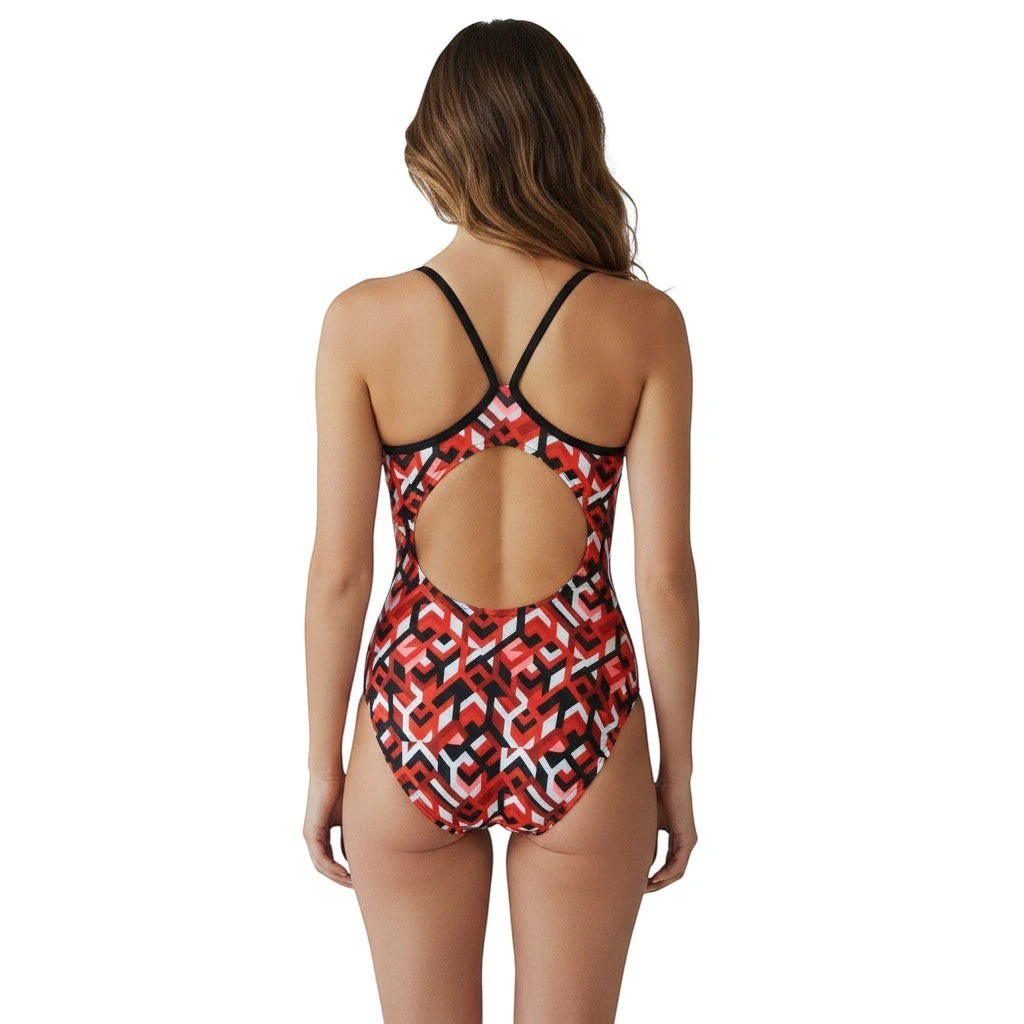 RISE Sandies Female Breakout Poly One Piece Swimsuit - Image 11