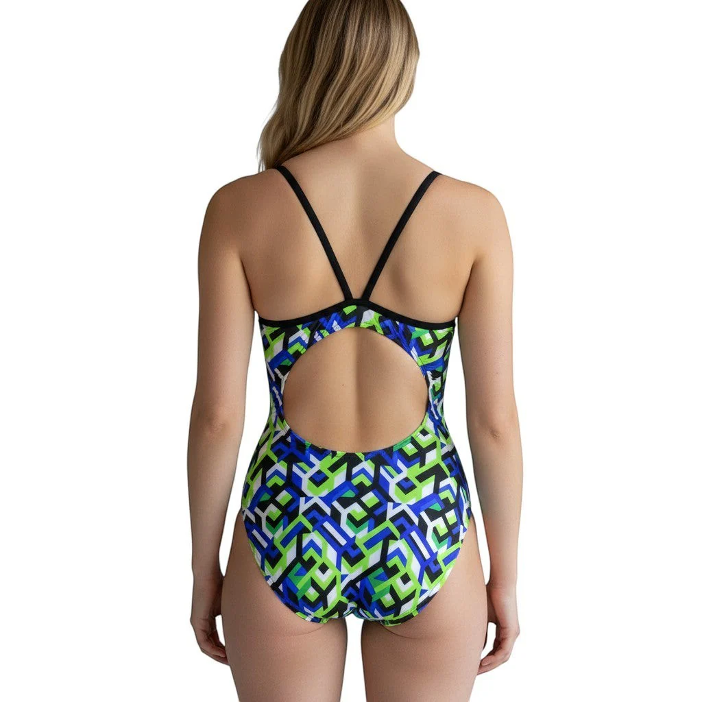 RISE Sandies Female Breakout Poly One Piece Swimsuit - Image 5
