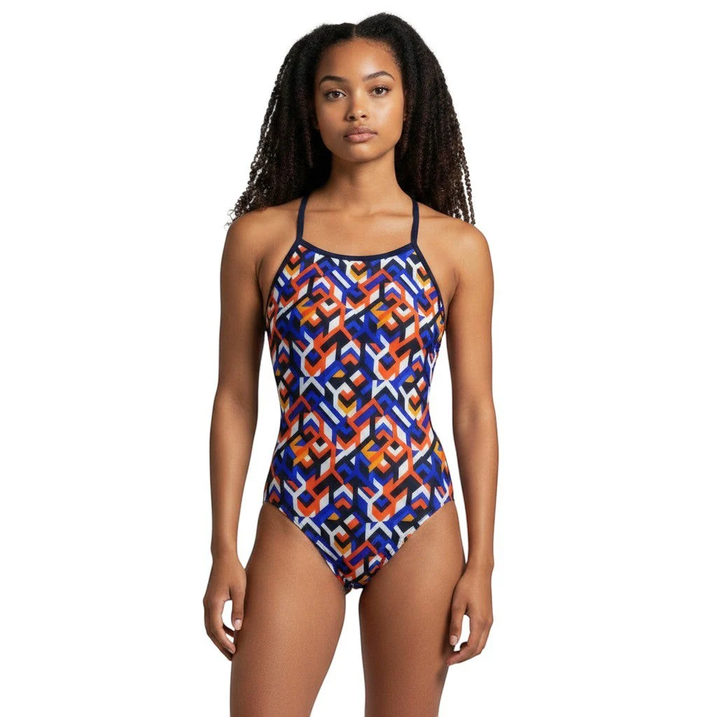 RISE Sandies Female Breakout Poly One Piece Swimsuit - Image 8