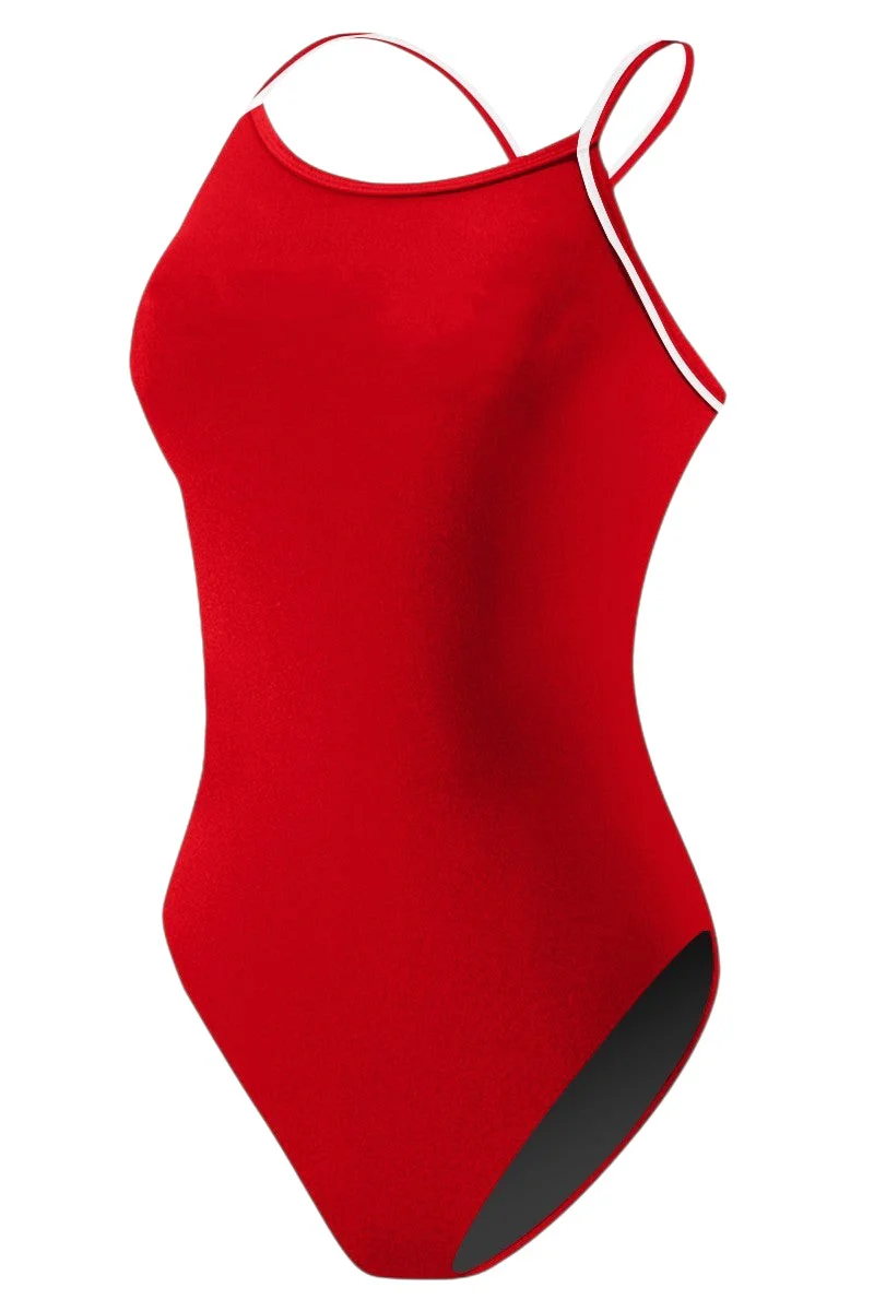 RISE Solid H-Back Reversible One Piece Swimwear - Image 4