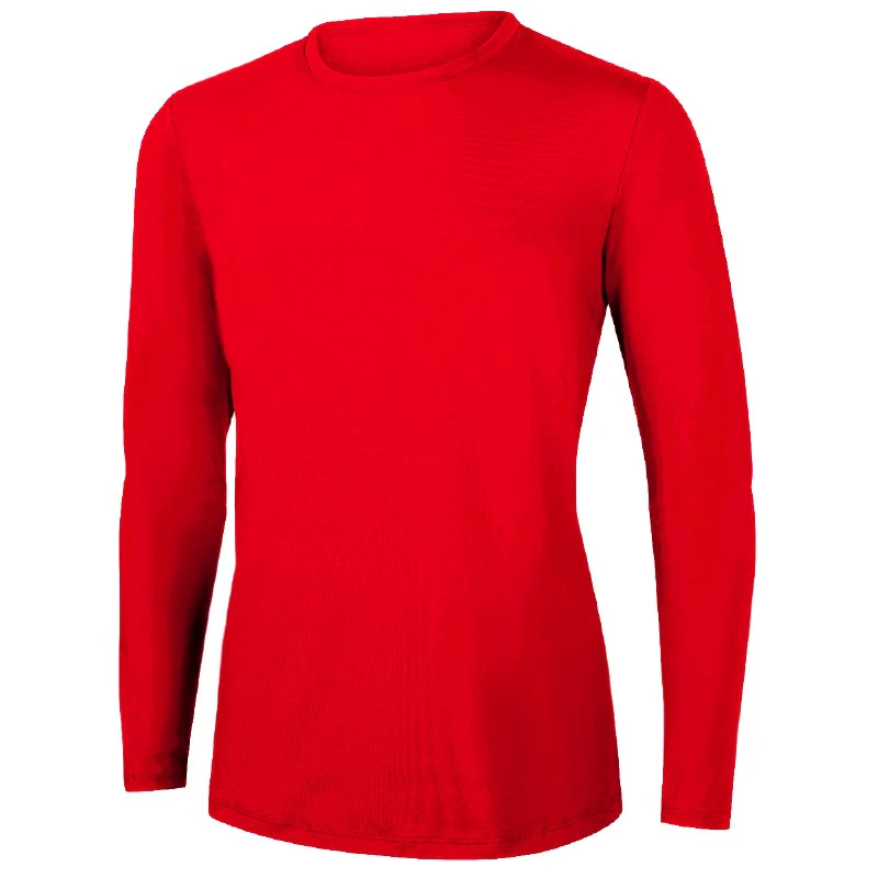 RISE Solid Long Sleeve Crew Neck Rashguard - Image 3