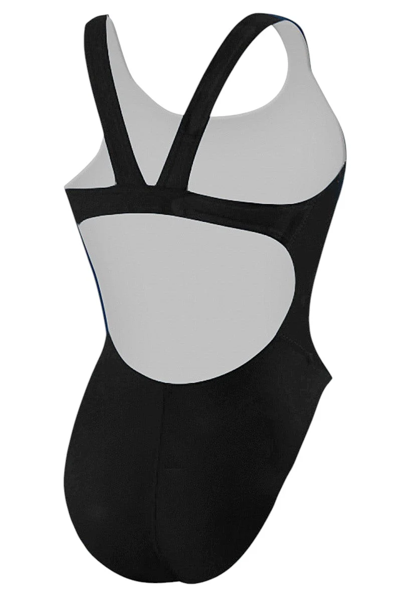 RISE Solid MB Back w/Shelf Bra One Piece Swimsuit - Image 13