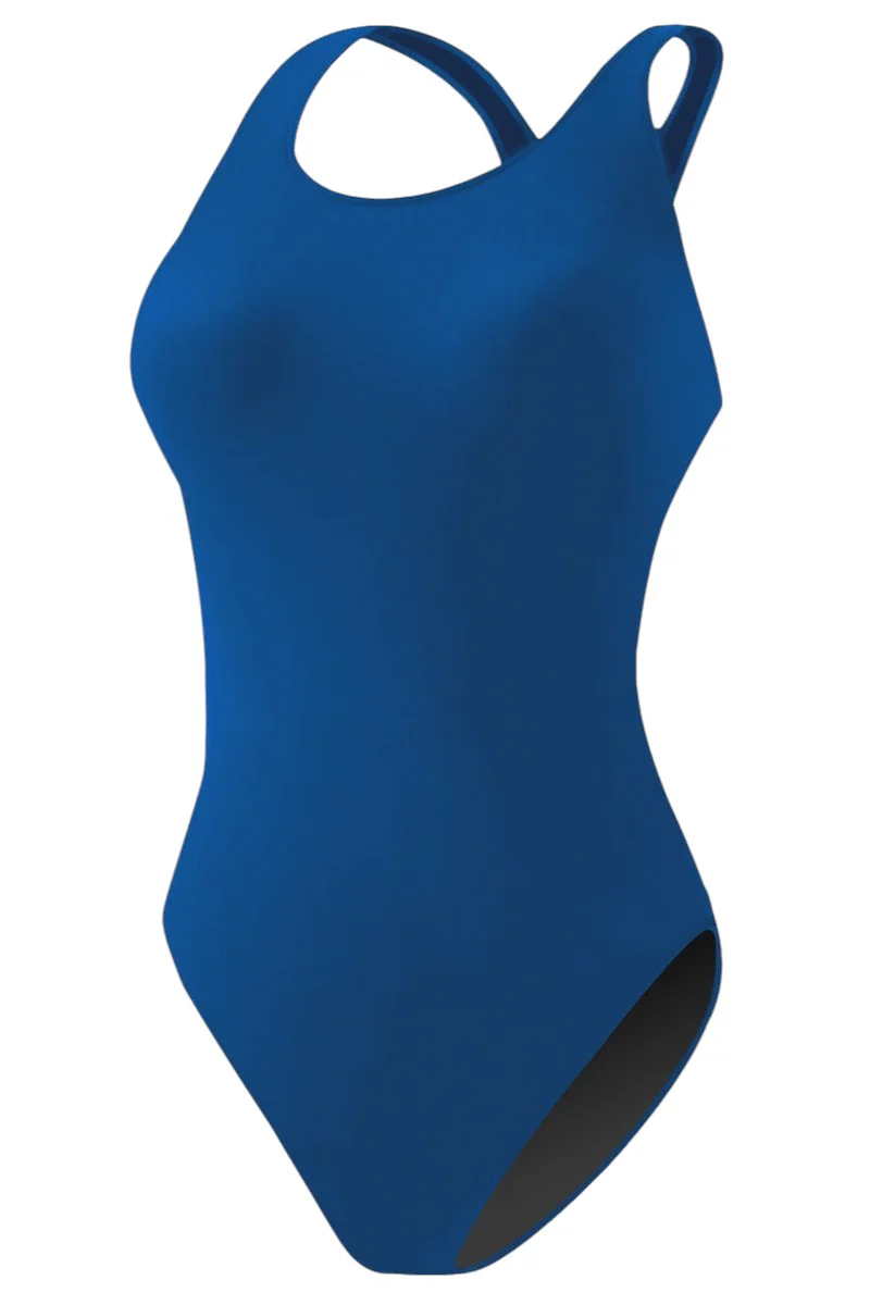 RISE Solid MB Back w/Shelf Bra One Piece Swimsuit - Image 16