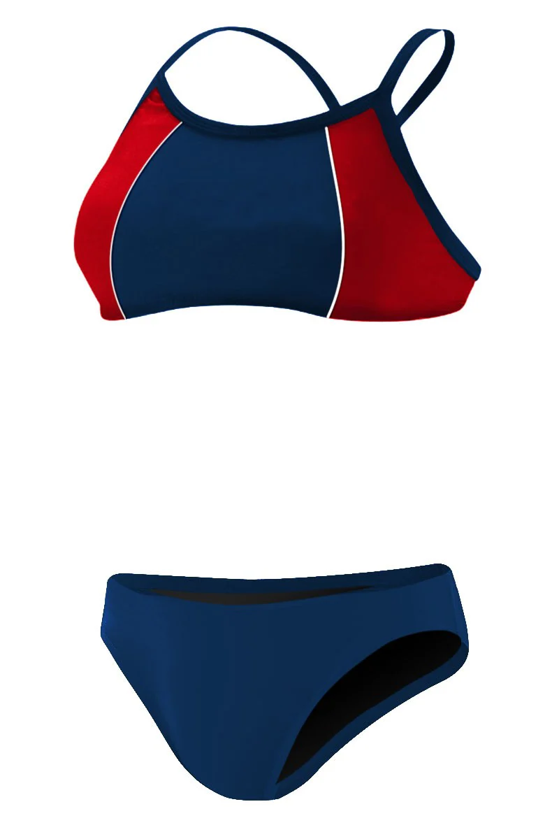 RISE Solid Poly Splice Bikini - Image 5