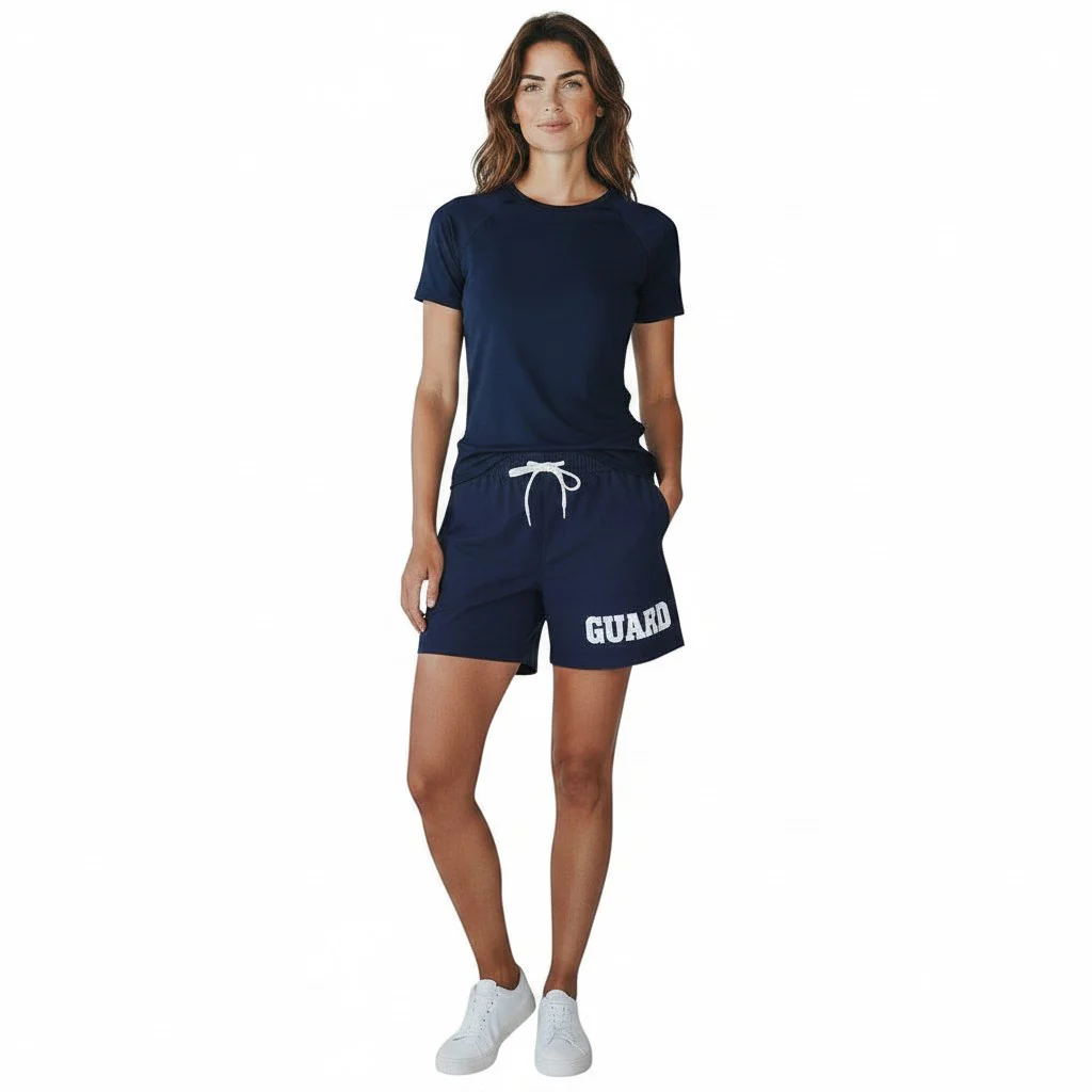 RISE Solid Short Sleeve Crew Neck Rashguard - Image 10