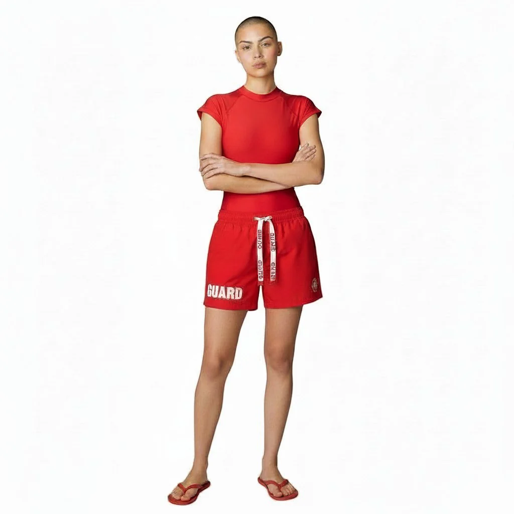 RISE Solid Short Sleeve Crew Neck Rashguard - Image 5