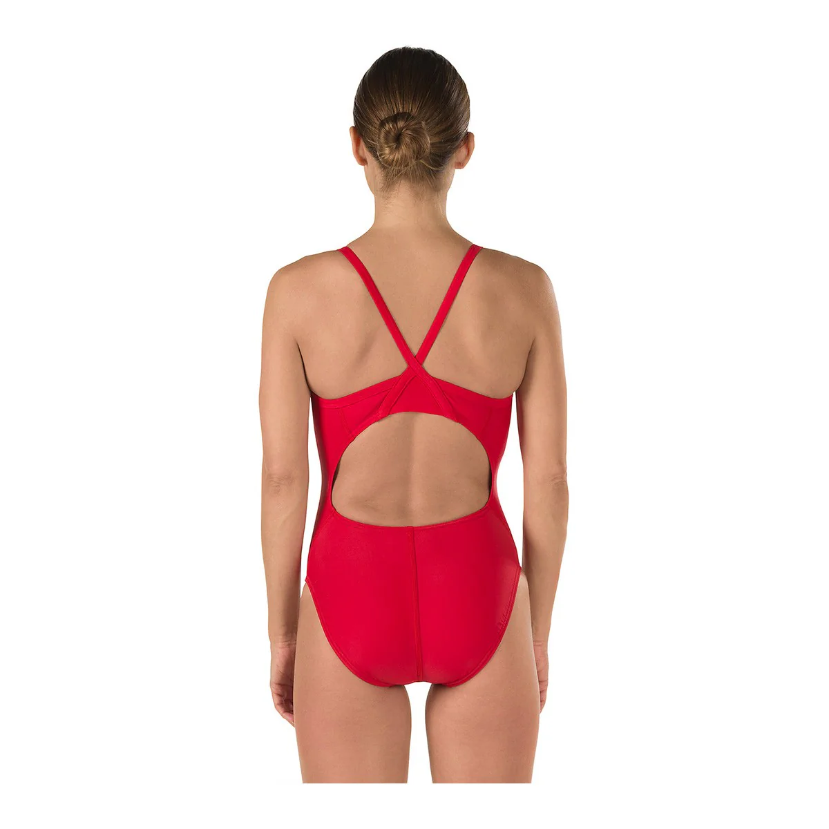 Speedo Solid Flyback Swimsuit - Image 10