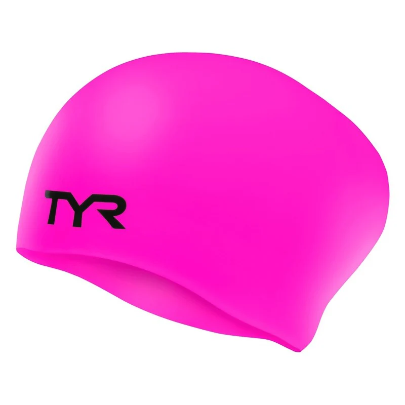 TYR Long Hair Wrinkle-free Swim Cap - Image 18