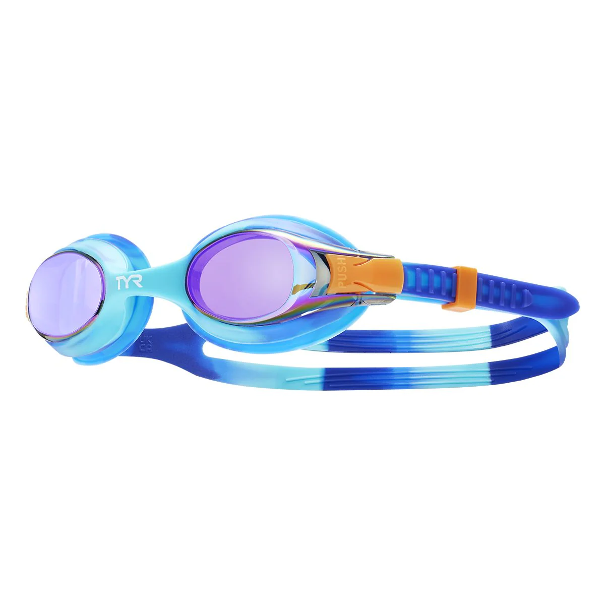 TYR Kid's Swimple Tie Dye Mirrored Goggles - Image 7