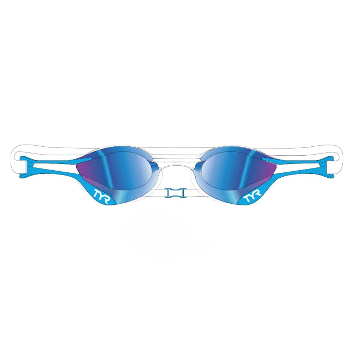 TYR Tracer-X Elite Mirrored Adult Goggle - Image 4